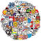 10/30/50PCS Fashion Street Style Logo Cool Stickers Aesthetic Laptop Water Bottle Skateboard Waterproof Decal Sticker Kid Toy