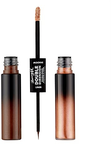 Barry M Double Dimension Double Ended Duo Eye Shadow and Eye Liner, Infinite Bronze