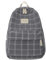 Cute Backpack Kawaii School Supplies Aesthetic Backpacks School Bag for Teen Girls in Middle School Stuff Large Capacity Waterproof (Dark Grey Plaid)