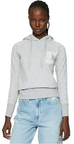 Mister Tee Damen Ladies Waiting for Friday Hoody