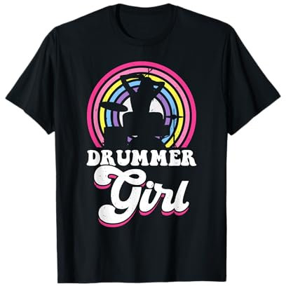 Drummer Girl Women T-Shirt