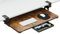 CALASK Desktop Keyboard Tray, Under Desk Pull Out, 26.77 X 11.81 Large Size Keyboard Tray with C-Clip Mount, Easy Installation, Computer Keyboard Stand, for Home Study and Office