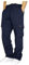 Generisch Schnittschutzhose Herren, Taktische Hose, Wasserabweisende Ripstop-Leichte Wandernhose, Outdoorbekleidung Mit Multi Taschen Blaumann Herren Mountainbike Hose Stretch Jeans (4XL, Navy)