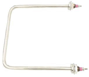 Elemento Calefactor Elemento Calefactor eléctrico Tubo Calefactor Tipo U de 220V Elemento Calentador de Agua de inmersión de Acero Inoxidable (Color : Width 200mm M16, Size : 2kw)