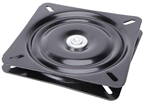 BESTonZON Rotating Turnplate Motorcycle Turntable Ball Bearing Turntable Plate Easy Install for Bar Chair