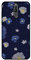 KARTXITAI Cover Compatibile con Huawei Mate 10 lite Custodia,Protettiva per Tutto il Corpo Morbida al Tatto,Slim in Silicone TPU con Assorbimento degli Urti e Anti-Graffio - Fiori bianchi e blu
