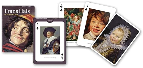 Piatnik 171413 Spielkarten Frans Hals 55 Blatt, Bunt