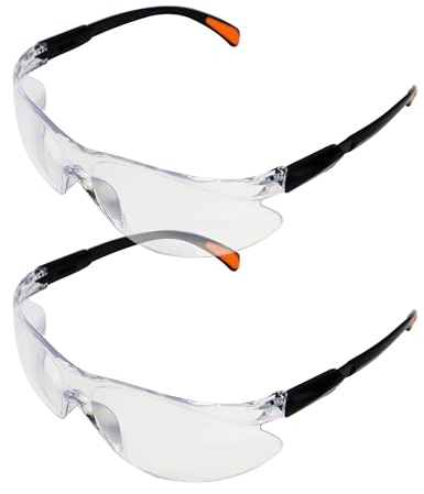 NyxSeat 2 gafas de seguridad para el trabajo, sin vaho, transparentes, gafas de seguridad para ciclismo, manualidades, laboratorio