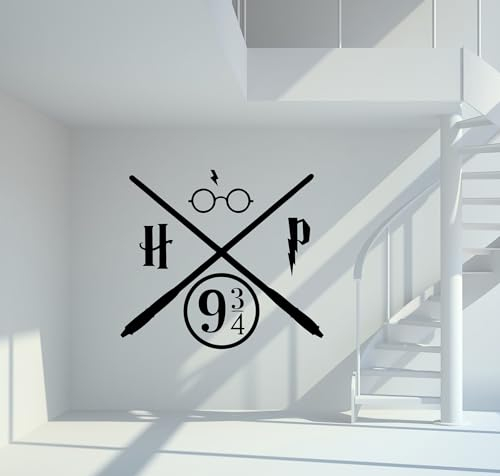 Wandtattoo Harry P. Symbole Größe M - ca. 50cm x 43cm