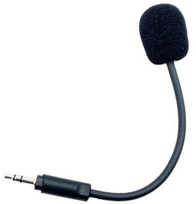 MICMXMO Ersatz Kopfhörer Mikrofon kompatibel mit Logitech G735 Serie Gaming Headsets Noise Cancelling Geräuschunterdrückung Mic,3.5 mm Jack,Schwarz