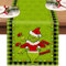 Lets Joy Weihnachten Tischläufer, 40 x 180cm Weihnachtsdeko Tischläufer, Weihnachten Tischdeko, Weihnachten Leinen Tischläufer, Saisonnal Küche Tisch Dekoration Drinnen und Draußen