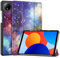 Tablet Case For Xiaomi Redmi Pad SE 4G 8.7 Inch Case, Trifold Stand Cover with Pencil Holder, Auto Sleep/Wake, Soft TPU Back, Slim Protective Cover, Galaxy