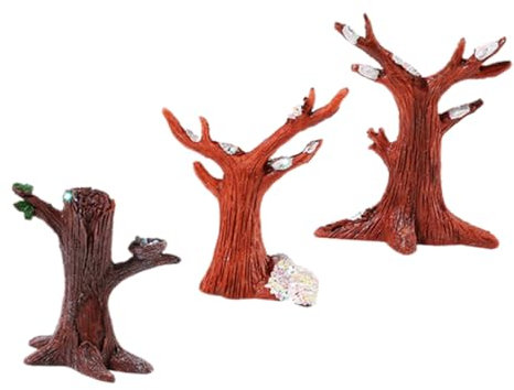 ERINGOGO 3 Pezzi Di Ornamenti Per Alberi Di Simulazione Modelli Di Piccoli Alberi Decorazioni Natalizie Verdi Piccoli Alberi Di Natale Alberi Finti Alberi Artificiali Alberi Finti