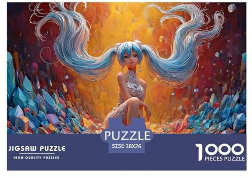 Sinoshow_24085_Hatsune_Miku_in_the_Style_of_Chinese_Costume_SIL_170387e9-e67c-4552-9553-86010d5f9747_3 1000 Teile Puzzle Unterhaltsam, Anregend Puzzle, Einzigartige Und Anregende Lernspielzeuge, Gebu