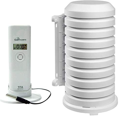 TFA Dostmann 30.3302.02 WeatherHub T/F Sender mit Profi Kabelfühler wasserfest (Sender 30.3302.02 + 98.1114 Schutzhülle)