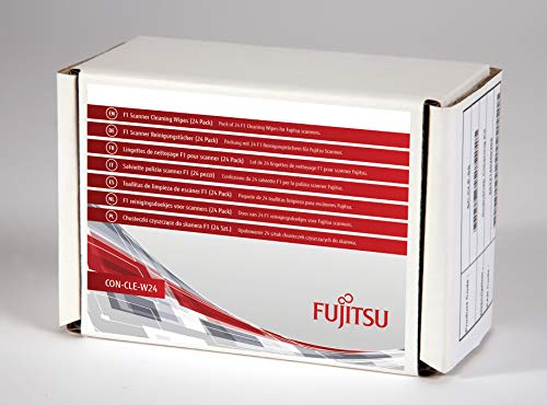 Fujitsu F1 Scanner Cleaning Wipes **New Retail**, CON-CLE-W24