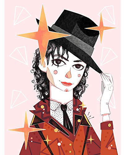 Wee Blue Coo LTD Musical Icon Prince of Pop Art Print Poster Wall Decor Wand Deko
