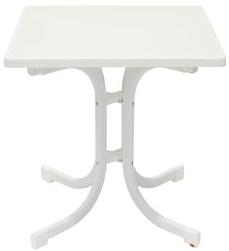 MFG Boulevard-Klapptisch 70x70 cm, weiß/weiß