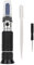 NEUFDAY Neufdayyy Bier-Hydrometer, alkoholisches Refraktometer des Bieres Wein-Hydrometer-Strecke von 1.000~1.130 WSG