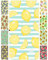 BEARFOOT Mikrofaser Strandtuch XXL mit Tasche (200x90cm) - schnelltrocknendes Handtuch für Urlaub & Strand (Lemon)