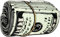 PEKJDS 100-Dollar Bill Teppich, Kreativer Teppich, 50 x 80cm/19.69 x 31.50 inch, Grün, Flauschig, Rutschfest, Luxus, Dekoration