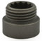 Hot Flow | 10mm Rigid Radiator Valve Extensions 1/2 inch BSP – Light Pewter (Pair)