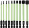 10Pcs 1/4inch Hex Head Allen Wrench Drill Bit Set S2 Magnetic Tip Hex Key Drill Bit Set Metric Professional Hex Screwdriver Bit Kit for Nuts Bolts