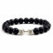 Hantel-Armbänder, Vulkangestein, Angstperlen, Fitness-, Yoga-, Langhantel-Armband, Naturstein, Hantelperlen, Armbänder, Set, Fitness-Armband, Fitness-Hantel-Schmuck, Geschenke oder Fitness-Liebhaber