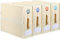 Voova 4 Pack Foldable Bed Sheet Organiser Storage, Folding Bedding Organizer Box with Clear Window and Zip for Sheets, Duvet Covers, Blankets, Pillows, Clothes and Towels(Queen & King Size), Apricot