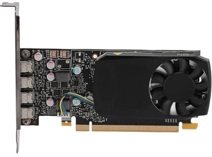 Plyisty P600-Grafikkarte, 2 GB 128-Bit-Grafikkarte mit 384 -Kernen, PCI Express 2.0 X16 für 3D-Modellierungs-Rendering und Videobearbeitung