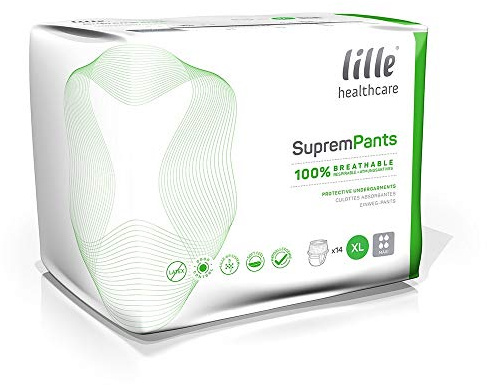 Lille Healthcare Suprem Incontinence Pull-Up Pants - Maxi - X-Large (1 Pack of 14)