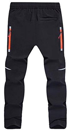 Ynport Crefreak Herren Fahrradhose Komfort MTB Hose Atmungsaktiv Schnelltrocknend Wanderhose Sportliche Outdoor Hose für Multi Sport