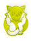 3DreamsDesign Keksausstecher Stinkefinger Katze Fuck Cat Katzen-Ausstecher ideal für Teig Fondant Marzipan super als Geschenk inkl Rezept