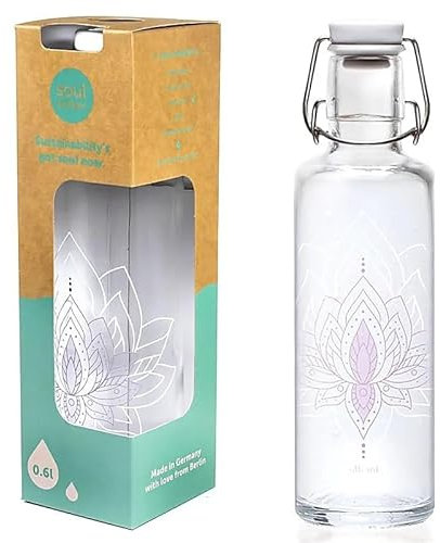 Panotophia Soulbottle mit Just breathe Design - 600 ml