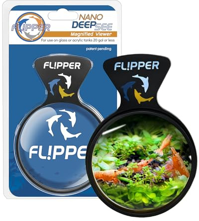 FL!PPER Flipper DeepSee Magnetic Magnified Aquarium Viewer 3 Nano Viewer