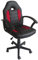 HTI-Line Drehstuhl Daytona Junior Racingsessel Gamerstuhl Bürostuhl Rot