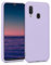 kwmobile Hülle kompatibel mit Samsung Galaxy A20e Hülle - weiches TPU Silikon Case - Cover geeignet für kabelloses Laden - Lavendel