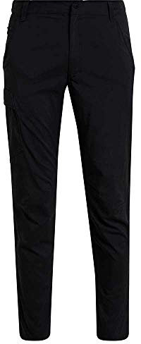 Berghaus Men's Navigator 2.0 Walking Trousers | UPF 50+ | Water Resistant | Comfortable Fit | Breathable , Black/Black, 42 30