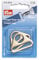 Prym 615834 Triangel-Ringe mit Steg 30 mm new gold