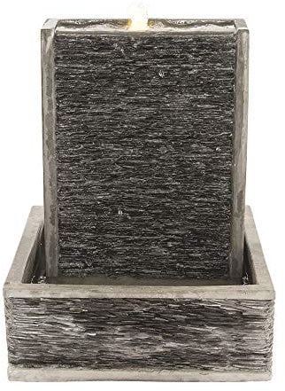 Gardenesque Slate Wall Water Feature - 68cm Hand Finished