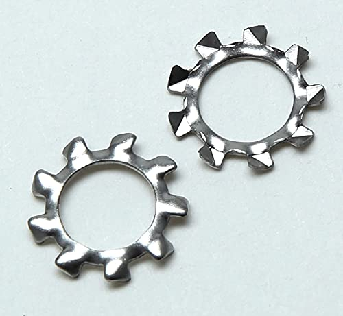 PD® Zahnscheiben M10 (DIN 6797-A/UNI 8841-A) | Extern gezahnte Unterlegscheiben aus Edelstahl A2 V2A | 50 Stück