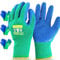 GRÜNTEK Winter-Schutzhandschuhe mit Thermo-Futter: Wasserdichte Garten- und Arbeitshandschuhe für optimalen Kälte-Schutz und Arbeitsschutz, Innenfutter, Latex