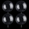 20 Stücke 24 Zoll BoBo Luftballons Transparente Helium Ballons Saubere Bobo-Ballone klar Große klare Ballons für Weihnachten Hochzeit Geburtstags-Party-Dekorationen