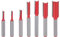 TOWOLYS 1/4 Inch Shank Straight Router Cutter Bit 7Pcs