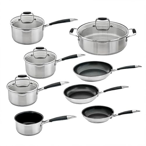 Stoven Soft Touch Induction 8 Piece Cookware Set