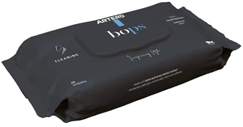 Artero Bops. Guantes de limpieza húmedos para caballos. Para eliminar el polvo y las manchas. Fáciles y rápidos de usar.