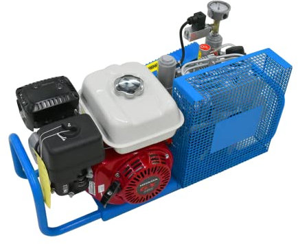 TUXING 4500Psi 300Bar High Pressure Diving Compressor Gasoline Drive for Scuba Breathing Snorkeling Water Sport Paintball