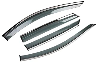 Car Windabweiser 4 Stücke Für Hyundai Für Tucson NX4 2022 2023 2024 Auto Seitenfenster Visier Sonne Aufkleber Deflektor Windschutzscheibe Seitenfenster-Visier-Abweiser