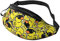 Mexiko-Flagge Bauchtasche Crossbody Hüfttasche Pack für Männer Frauen Gürteltasche für Reisen Walking Laufen Wandern Angeln, Lustige Ente mit Brille, Einheitsgröße