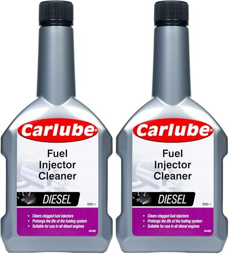 Carlube Fuel Injector Cleaner, Diesel, 300 ml (Pack of 2)